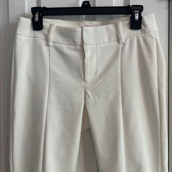 Lilly Pulitzer Chantal Stretch Dinner Pants in Ivory Size 4 - Picture 3 of 9